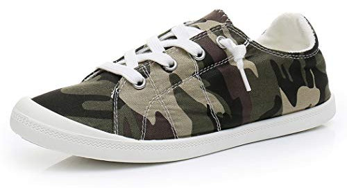 Cull4U Damen Tetro-Pop LowTop Sneaker Schuhe, Camouflage, 39 EU