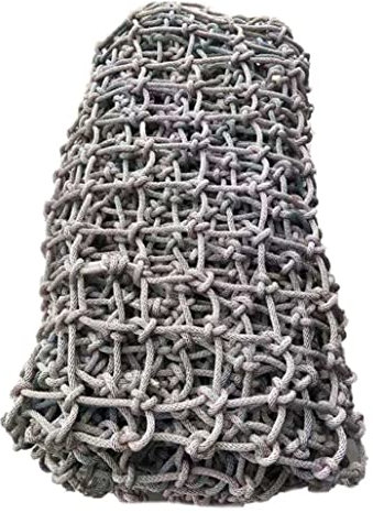 Baumhaus Kletternetz für Kinder und Kleinkinder Spielplatz Kletterseil Leiter Jungle Gym Spielset Schaukel Klettergerüst Netze für Outdoor Spielhaus ( Color : 8cm-12mm , Size : 1*1m(3.3*3.3ft) )