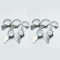 YiYFiT Jubilee Lot de, 10Pcs Colliers de serrage avec vis sans fin Ajustable Colliers de serrage en acier inoxydable 304 Type papillon Métallique Raccords de connexion pour tuyau de gaz domestique