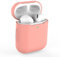 Silicone Protective Case/Cover Compatible with AirPods 1 & 2 [Pink]