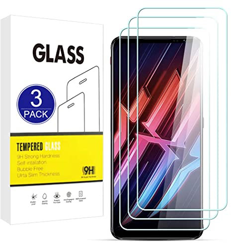 X-Dision [3 Stück] Kompatibel mit Nubia Red Magic 6 Pro Display Schutzfolie,2.5D Schutzfolie[9H Härte,Einfache Installation, Bruchsicher]Premium Zubehör Gehärtete Glasfolie