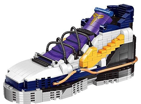 Doyomtoy Kobe 8 Stiefel Bauklötze Set, Basketball Schuh Modell Bauklötze, Kobe Fan Sammlerstück Display, Geburtstagsgeschenke für Kinder und Erwachsene, Sammlerstücke, 503 Stück…