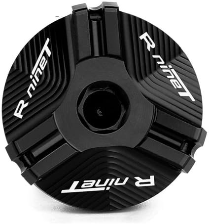 DABAUR Tankkappen Für BMW Für R 1200 NineT 2013-2019 Für R 1200 NineT Reine 2017 MOTO CNC Motor Öl Füllstoff Stecker Kappe (Farbe : Weiß)