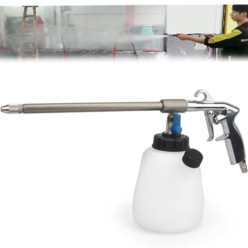 McbeAn Hochdruck-Autowaschanlage, Handgehaltene Power-Cleaner-Wasserpistole, Autowaschpistole, Design Mit Einstellbarer Sprühbreite, Lufteinlassschnittstelle 1/4, Für Autoaufbereitung, Zaun
