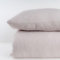 Strauss Home®Premium 135x200cm + 80x80cm Premium Musselin Bettwäsche Creme 100% Baumwolle extra weich