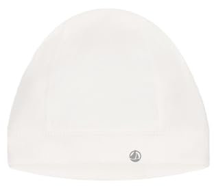 Petit Bateau Unisex Baby A0AZW Geburtshaube, Weiß, 0-3 Monate