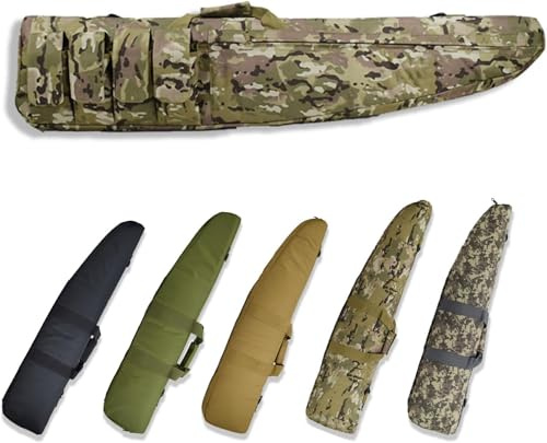 Gewehrfutteral Langwaffentasche, Tactical Weapon Bags Luftgewehr Tasche Durable rutschfeste Wasserdicht Jagdausrüstung Luftgewehr Gewehr Schutztasche Fall C,100CM
