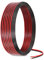 18 Gauge Electrical Wire, 100FT (50FT Red + 50FT Black) Flexible Red Black 2 Pin Stranded PVC Wire Extension Cable Cord CCA Copper Wire Hookup for LED Strip Lights Auto Motor Wiring DC 12V 24V