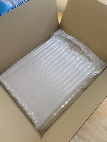 15.6 inch Laptop Shipping Box with Airbag Cushioning - Cardboard Postal Packaging for notebooks, tablets