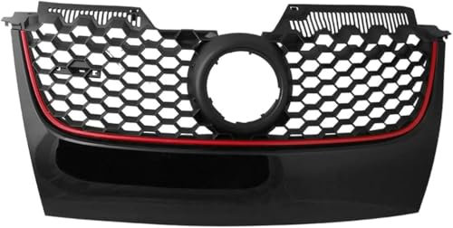 ORBHES Rejilla Delantera,Compatible para Golf 5 MK5 V GTI,Accesorios de Coche