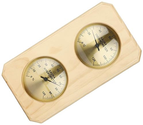 Supvox Sauna Feuchtigkeitsmesser Saunaraum-hygrothermograph Feuchtigkeitsmesser Für Sauna Thermometer Temperaturtester Küchenwerkzeuge Küchenhelfer