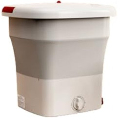 zhyunvd 12L Foldable Mini Washing Machine,Compact Washing Machine,for Baby Clothes,Underwear or Small Items,Apartment,Dorm,Camping,RV Travel Laundry，Portable Washing Machine pink