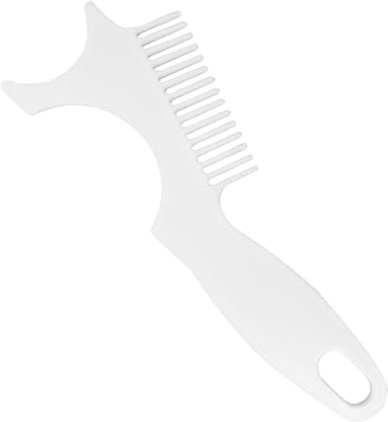 Paint Brush Comb, Paint Roller Cleaner, Heavy Duty Scraper, Multi-Angle Bristle Separator, Built-In Roller Rake for Trim Wartung, Furniture, Art Studio, Wall Cleaning, 23,7 x 8,8 x 0,6 cm