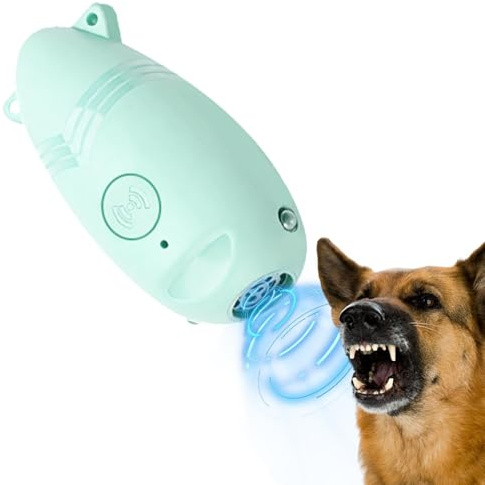 Dispositivo Anti Abbaio Cane Dispositivo Antiabbaio Ricaricabile Portatile | Dispositivo Addomesticamento Cani Ultrasuoni Per uso domestico, esterno, giardino, cortile, spiaggia, campeggio, picnic