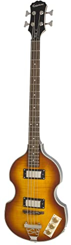 Epiphone Viola Bass Vintage Sunburst - Basso semiacustico destro