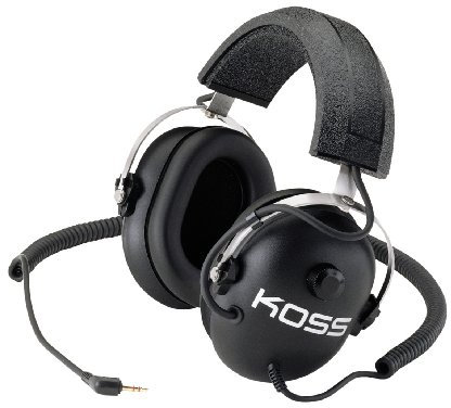 Koss qz99 schwarz ohraufliegend Stirnband Kopfhörer – Kopfhörer (ohraufliegend, Haarband mit Draht, 40 – 20.000 Hz, 2,4 m, Schwarz)