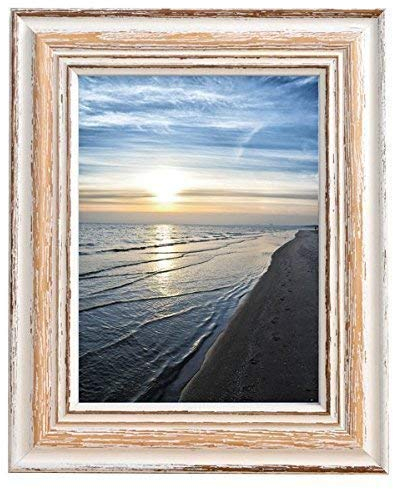 Mein Landhaus Bilderrahmen Holz Toskana 50x70cm | Vintage Fotorahmen