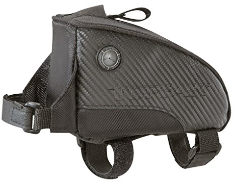 TOPEAK Fuel Tank Fahrrad Oberrohr Tasche Schwarz Smartphone Energieriegel Werkzeug Rennrad Kompakt, fueltank, Größe Large