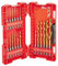 Milwaukee 48-89-4680 18-Piece Shockwave Impact Duty Thunderbolt Titanium Drill Bit Set w/Anti-Walking 135 Degree Angled Tip and Storage Case