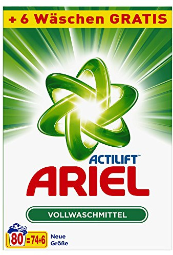 Ariel Waschpulver Regulär 5.2 kg, 80 Waschladungen