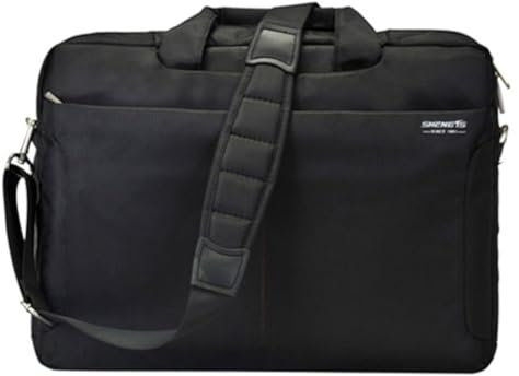 ShengTS Laptoptasche, 45,7 cm (18,4 Zoll), für Gaming-Laptops, Nylon, wasserdicht, stoßfest, Hülle für Notebook, Computer, Mackbook (18,4 Zoll), Schwarz