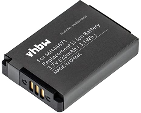 vhbw Batterie Compatible avec Parrot ZIK 3, 2.0 Casque Audio, écouteurs sans Fil (830mAh, 1,2V, Li-ION) - Remplacement pour 1ICP7/28/35, MH46671, PF56100