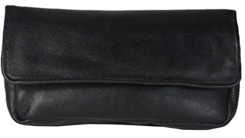Pochette Homme Noir - Cuir Nappa, Green, S, pochette