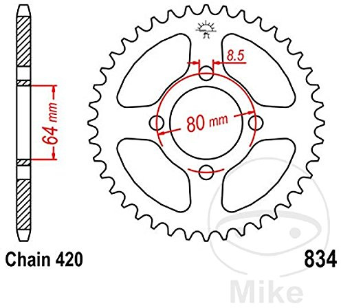 JT-Sprockets JTR834-41 Kettenrad