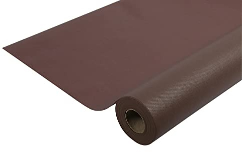 Pronappe Tischdecke R781011I Einweg-Tischdecke aus Spunbond-Vlies Länge 10m Breite 1,20m (pro Rolle) Farbe Schokolade Reißfestes, wasserabweisendes und abwischbares Material