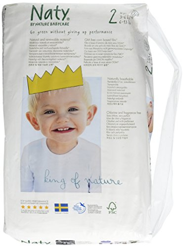 Naty Diapers - Size 2 - 34 Ct by Naty