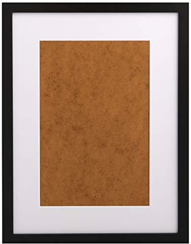 Frame Company Allington Black 16x12 Frame with White Mount for 12x8