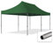 TOOLPORT Faltzelt Partyzelt 3x6m - ohne Seitenteile Premium Dach Faltpavillon Pavillon dunkelgrün