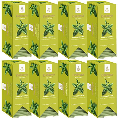 Dallmayr Kräutertee Pfefferminze Kuvertiert 8 x 25 x 1,75g