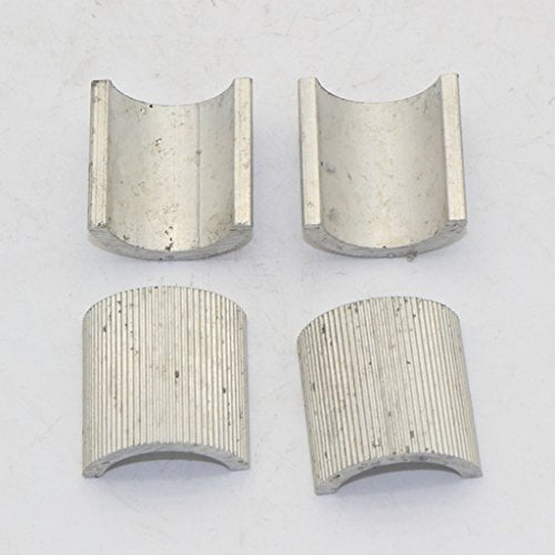 Sharplace Aluminum Alloy Handlebar Shims Clamp Bar 22mm to 25mm for Motorcycles