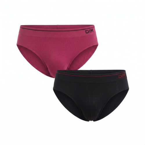 DIM Men's Algodón Sin Costuras Slip Pack X2 Basic Full Slip (pack of 2)
