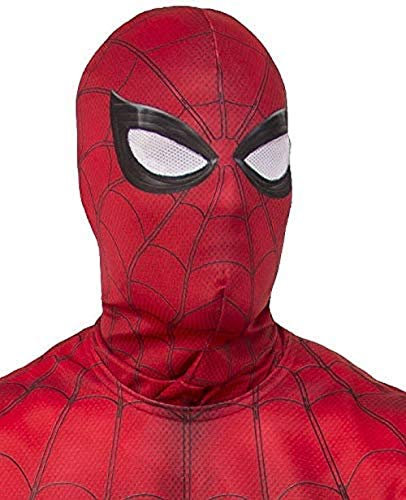 Rubies Men's Marvel: Spider-Man Far from Home Fabric Mask, Red/Blue, One size