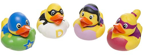 rubber ducks superheroes 4pcs
