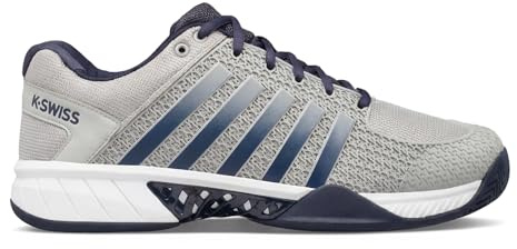 K-Swiss Men's Express Light Pickleball Shoe, Highrise/Navy, 9.5 M