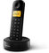 Philips Schnurloses Telefon - D1601B/01 - DECT Telefon - Haustelefon - Festnetzanschluss - Schwarz