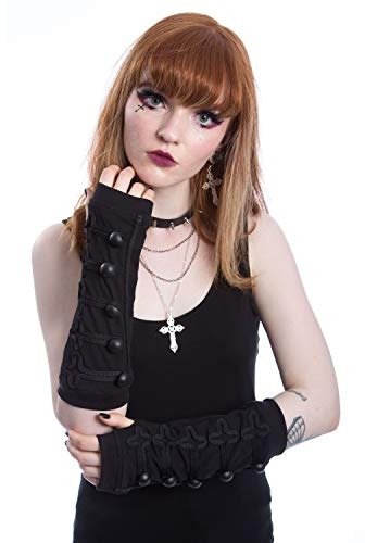 Poizen Industries Xen Armwarmer Frauen Stulpen schwarz