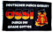 Fahne/Flagge Ossi durch die Gnade Gottes 90 x 150 cm