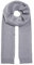 Enter the Complex® Merino Schal aus 100% feinster Merino Wolle, Winter Warm, Weich und Angenehm auf der Haut, Damen und Herren, 210 x 30 cm, Grau