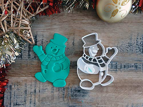 ELACE Ausstechform Schneemann, Weihnachtskekse, zur Dekoration von Keksen / Keksen / Kuchen / Backen