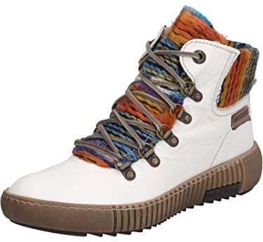 Josef Seibel Damen Maren 06 Sneaker, Weiss-Multi, 43 EU