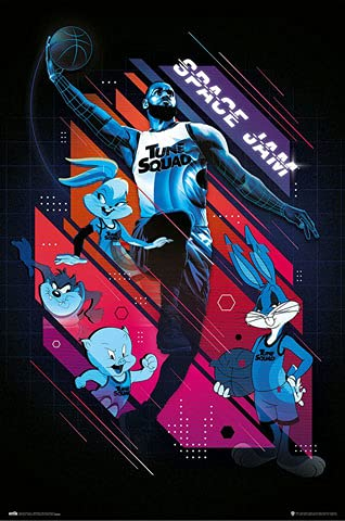 empireposter Space Jam - Poster - 2 - All Characters + Ü-Poster