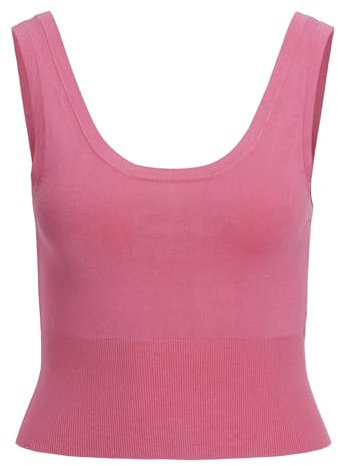JJXX Jxsophia Soft Top Knit Sn Suéter pulóver, Carmine Rose, L Mujeres