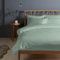 Pizuna 400 Fadenzahl aus Baumwolle Bettwäsche Staubiger Meeresschaum, 100% Langstaple Baumwolle Bettbezug und Kissenbezug, 100% Baumwolle Mako Satin 2-Teilig Bettwäscheset 135x200 + 80x80