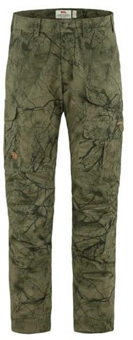 Fjällräven Herren Barents Pro Hydratic Hose, Green Camo/Deep Forest, 48