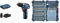 Bosch Professional GSR 12V-35 (2x 3,0 Ah Akku, in L-BOXX) + 40-tlgs. Bohrer Bit Set (Pick and Click, extra harte Schrauber Bits, mit Universalhalter) - Amazon Edition