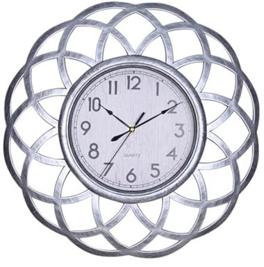 ORFOFE Zifferblattuhr Vintage Uhr Leise Wanduhr Dekorative Wanduhren Vintage Europäische Uhr Bauernwanduhr Einfache Wanduhr Antikes Dekor Ausgehöhlte Uhr Vintage-wanduhr Europa Jahrgang